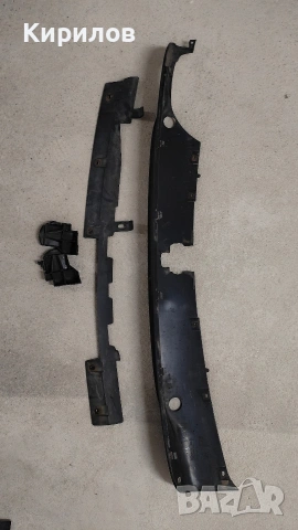 Оригинална пълна М задна броня БМВ BMW M Technik E46, е46 черна парт номер 51127893069, снимка 5 - Аксесоари и консумативи - 53079402