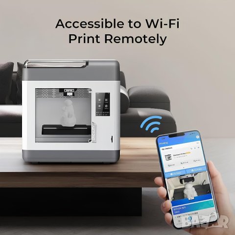 ПРОМОЦИЯ 3D принтер V1 Pro, снимка 5 - Принтери, копири, скенери - 42411953