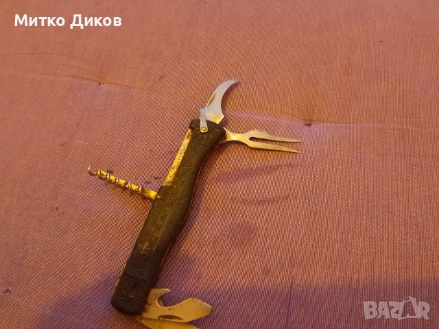 Старо ножче СССР от соца 6 части второ подарък, снимка 11 - Ножове - 30699085