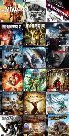 Плейстейшън 3 PS3 750гб с 50 игри, снимка 3 - Игри за PlayStation - 49196862