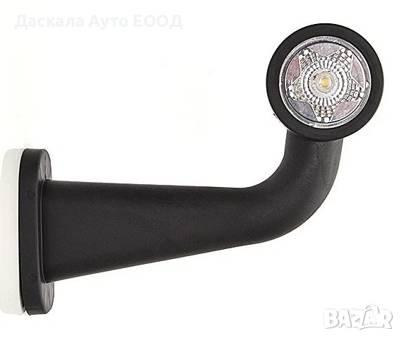 1бр. ЛЕД LED криви рогчета габарити с 2 SMD диода 12-24V , ПОЛША, снимка 2 - Аксесоари и консумативи - 24017425