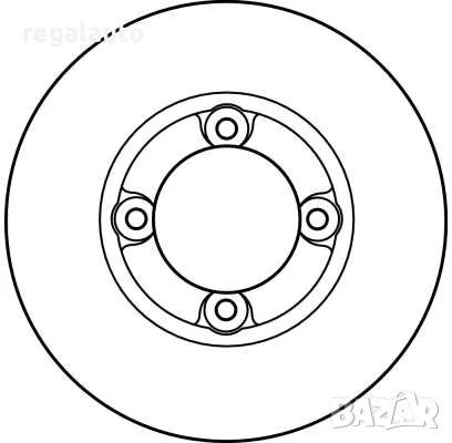 203217,GB3833251,GB4033251,GF1533251,предни спирачни дискове MAZDA 626 II,1.6/2.0/2.0D 1982-1990, снимка 2 - Части - 49596830