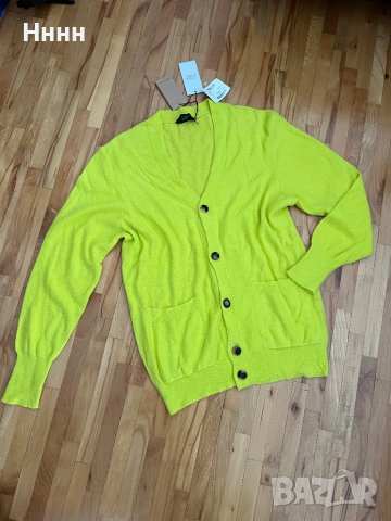 Мъжка жилетка блуза Maison Flaneur 54 размер жълта, снимка 1 - Други - 42907308