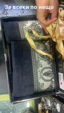 Versace Луксозни Хавлии - 2бр. в кутия - Налични Различни Цветове Код E616, снимка 3 - Хавлиени кърпи - 50957814