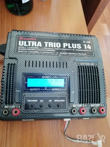 Зарядно устройство за батерии GRAUPNER Ultra Trio plus 14, снимка 2 - Друга електроника - 51475809