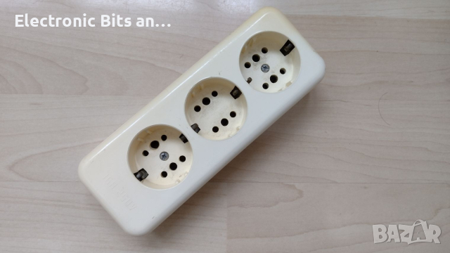 Разклонител, троен, 16А, 250V