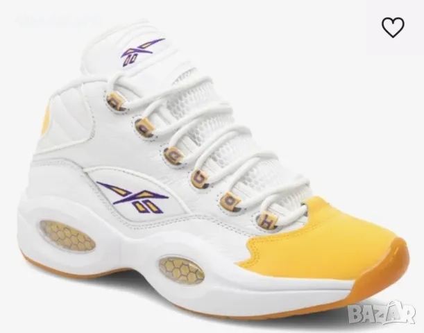 Продавам нови Reebok Question Mid. , снимка 6 - Маратонки - 47395148