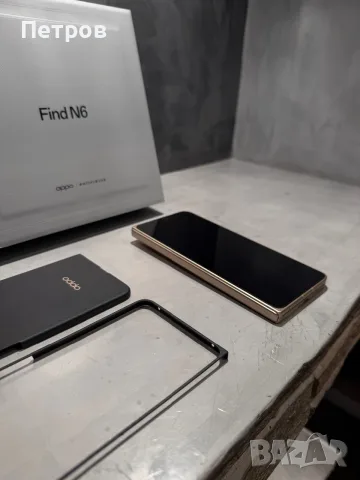 КАТО ЧИСТО НОВ OPPO Find N6 512 GB + подарък карбонов калъф
