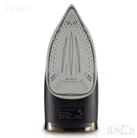 Парна ютия RAF R1252 Sirius, 2600 W, Керамично покритие, Регулация на парата, снимка 3 - Ютии - 47311375