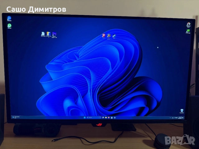 Монитор ASUS ROG Strix XG27ACDNG QD-OLED, 0,03 ms 2560x1440, 360.00 Hz, снимка 3 - Монитори - 52684807
