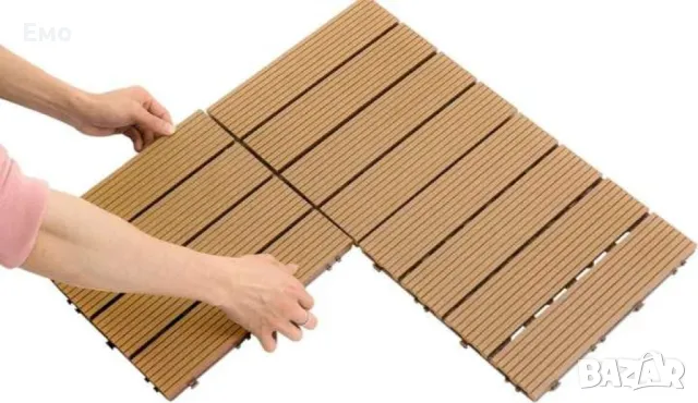 Уникално красив сглобен декинг под 1бр, снимка 17 - Декорация за дома - 48615424