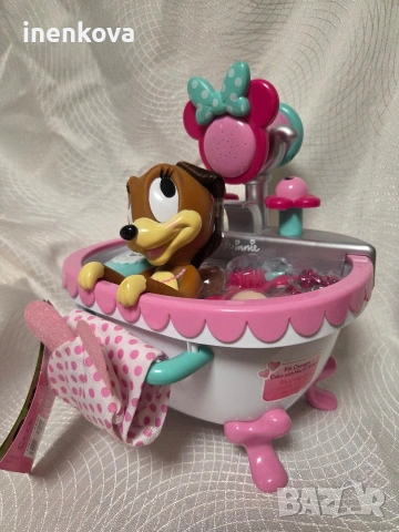 🐾Баня за Фифи Дисни Мини Маус🛁✨, снимка 8 - Кукли - 53965553
