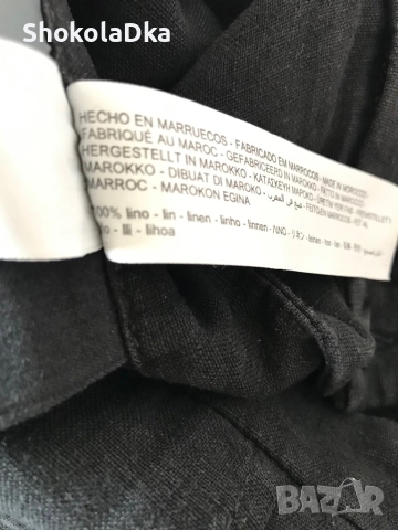 Панталонки Massimo Dutti 100 % лен XS/S, снимка 4 - Къси панталони и бермуди - 51569314