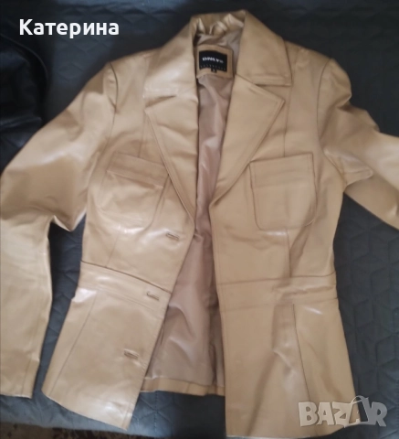 Кожени якета, рокля и клин от естествена кожа, снимка 11 - Якета - 32974471
