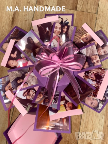 Кутия със снимки, прекрасен подарък за Свети Валентин и всеки повод 