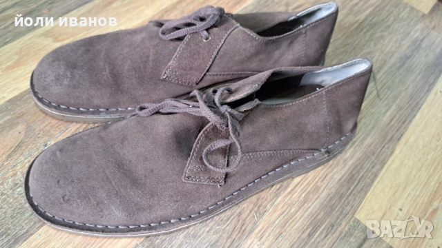 Clarks-кларкове шити,каучук подметка,451/2 номер