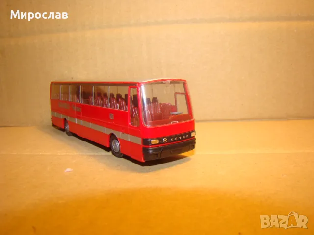 HERPA H0 1/87 SETRA МОДЕЛ КОЛИЧКА АВТОБУС, снимка 2 - Колекции - 48948462