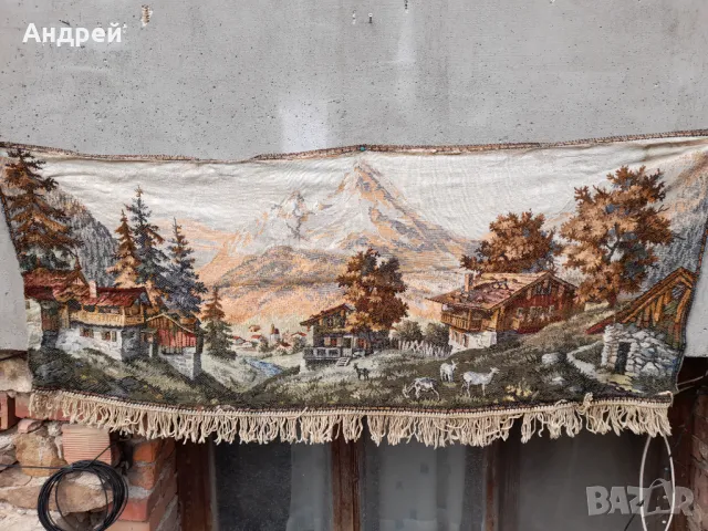 Старинен ковьор,покривка за стена #272, снимка 2 - Антикварни и старинни предмети - 47664220