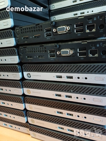 HP mini i3-9100T/16GB DDR4/256GB Nvme SSD , снимка 7 - Работни компютри - 51892990