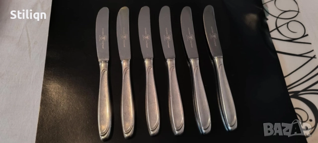 Дълбоко посребрен комплект ,немски прибори! SOLINGEN