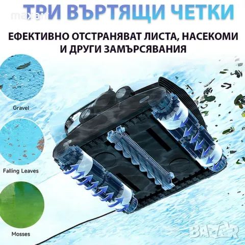 Робот за басейни Xiaomi Lydsto P1 * Безплатна доставка * Гаранция 2 години, снимка 2 - Други стоки за дома - 49870820