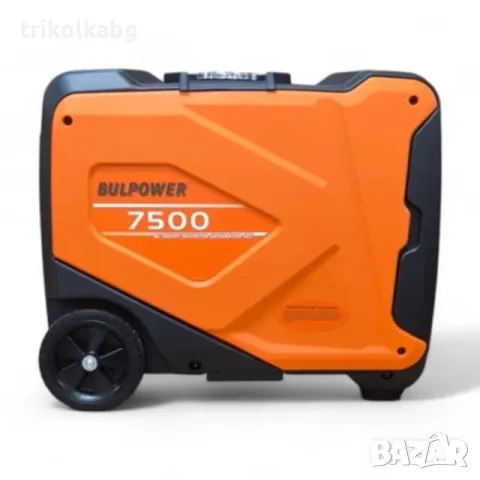 Генератор за ток Bulpower 5.8 kW модел 7500iE монофазен инверторен

, снимка 2 - Генератори - 48213554