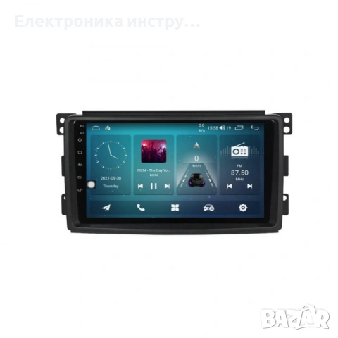 Android мултимедия GPS навигация CarPlay Android Auto + Камера – за Smart Fortwo W451 / Forfour W454, снимка 5 - Аксесоари и консумативи - 54035356