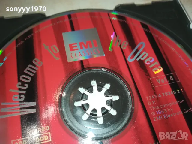 WELCOME TO THE OPERA CD-MADE IN HOLLAND 0111241605, снимка 10 - CD дискове - 47803489