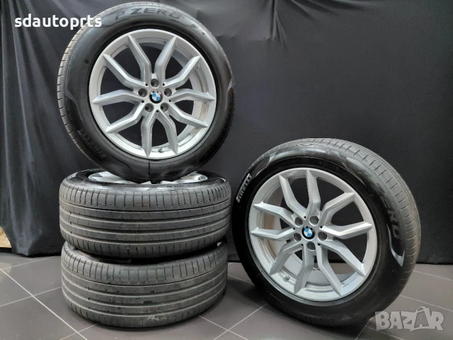 19” Летен К-т BMW Джанти Style 734 Гуми Pirelli Датчици БМВ X5 G05 X6 G06