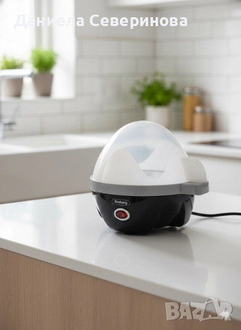 Яйцеварка Rosberg R51982A, 350W, За 7 яйца, Автоматично икзлючване