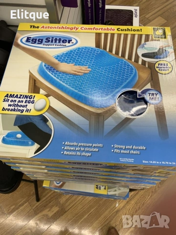Ортопедична гел възглавница за стол Egg Sitter 🪑