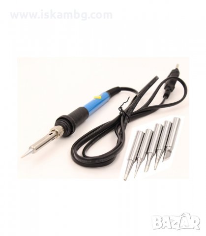 КОМПЛЕКТ ЕЛ. ПОЯЛНИК С АКСЕСОАРИ В КУФАР ЗА СЪХРАНЕНИЕ - код 1745, снимка 9 - Поялници и запояване - 33987144