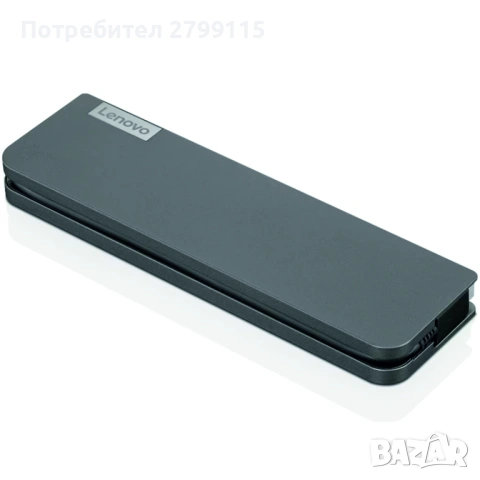 Lenovo USB-C Dock 40AU + оригинално 65W зарядно | 4K | LAN | HDMI