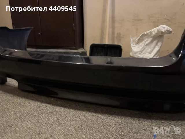 Оригинална Задна броня за BMW E61 тъмно син, снимка 4 - Части - 49470091