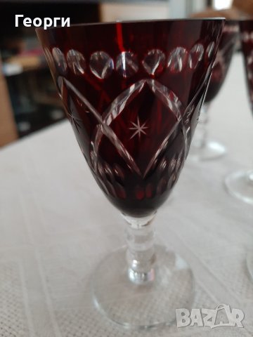 кристални чаши Винтидж колекция, снимка 1