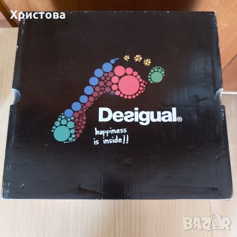 Нови дънкови боти Desigual , снимка 5 - Дамски боти - 31699507