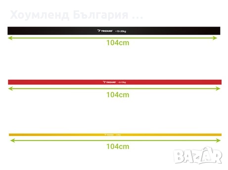 Професионални фитнес ластици за ренировка 3в1, снимка 3 - Фитнес уреди - 51702008