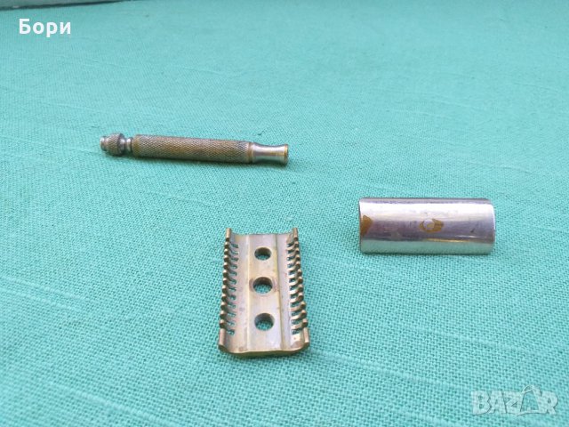 Стара метална самобръсначка , снимка 10 - Други ценни предмети - 34168704