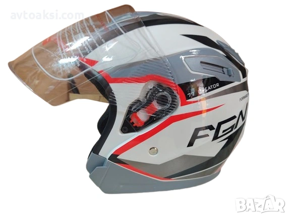 Каска за Мотор/Скутер/АТВ -8883, снимка 4 - Аксесоари и консумативи - 54222562