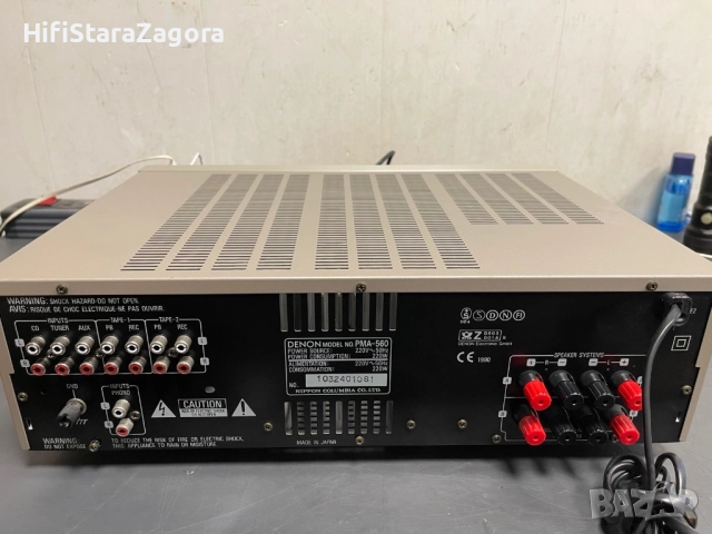 Denon PMA560, снимка 6 - Ресийвъри, усилватели, смесителни пултове - 51784851