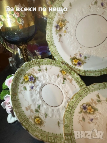 Комплект Чаша С Чинийка William Lowe Код P1806, снимка 4 - Сервизи - 53001968