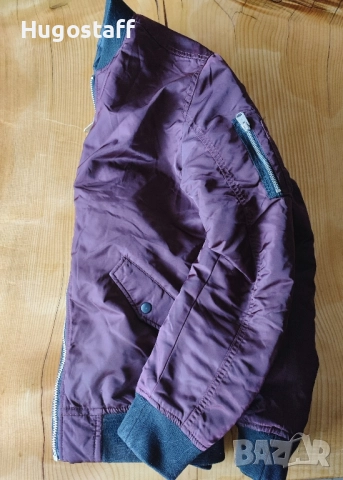 Мъжко яке Jack & Jones Core Bomber, класическо, за всички сезони М, снимка 5 - Якета - 52465249