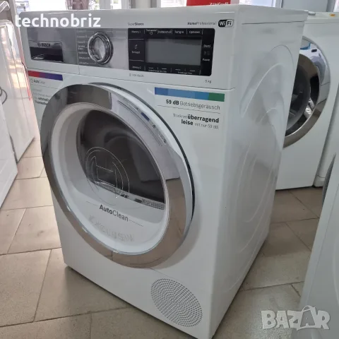 Немска инверторна сушилня с термопомпа Bosch Home Professional Serie 8 Wi-fi - ГАРАНЦИЯ, снимка 3 - Сушилни - 55708941