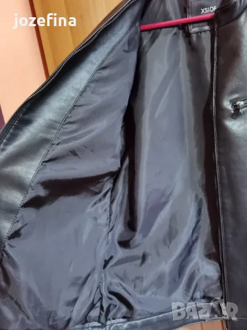 Мъжко кожено яке XSIDE- ново, снимка 6 - Якета - 49326092