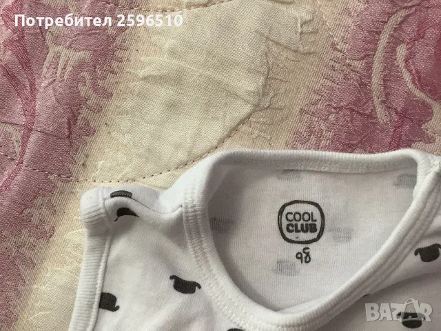 Комплект бодита без ръкави Cool Club  - 98 см, снимка 3 - Бодита за бебе - 50324572