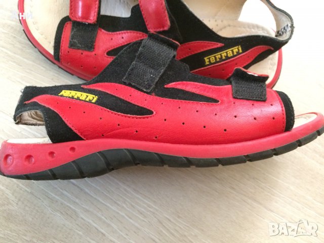 Удобни спортни сандали Ferrari balduucci - естественна кожа., снимка 3 - Сандали - 37195288