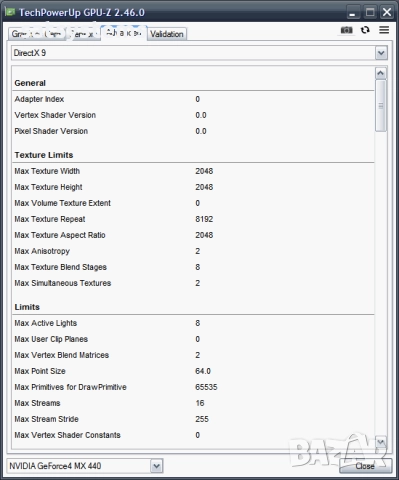 Видео карта NVidia GeForce 4 MSI G4MX440 ( MS-8866 Ver:100) 64MB DDR 128bit AGP, снимка 12 - Видеокарти - 34169165