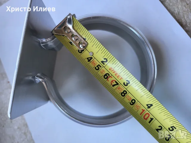 Поставка за сешоар Стойка хром никелова, снимка 6 - Аксесоари за коса - 55722549