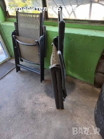 Згъваеми алуминиеви столове, снимка 5 - Столове - 50971057