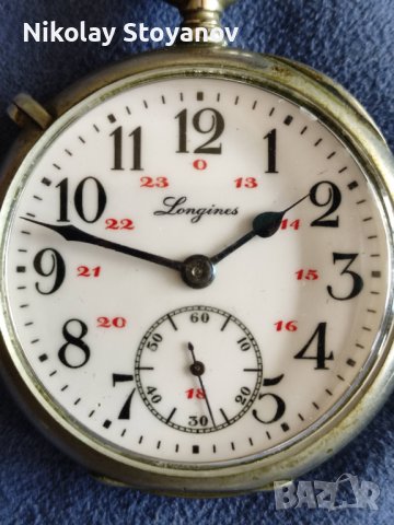 Джобен часовник Longines, снимка 2 - Джобни - 36619816